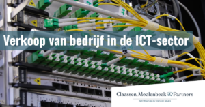 Verkoop van bedrijf in de ICT-sector