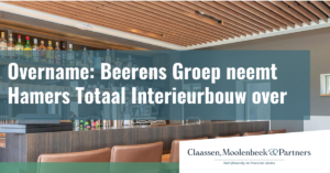 Beerens Groep neemt Hamers Totaal Interieurbouw over