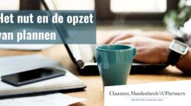 Het nut en de opzet van plannen