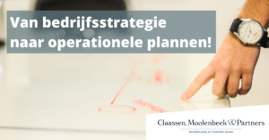 Maak van je bedrijfsstrategie operationele plannen