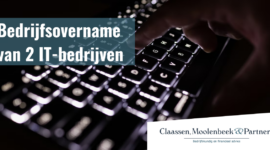 Bedrijfsovername van IT-bedrijven