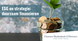 ESG en strategie: duurzaam financieren
