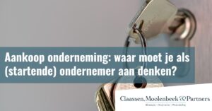bedrijf kopen bedrijfsovername