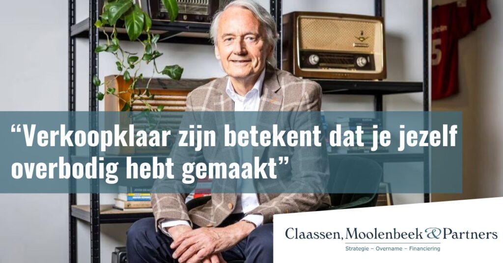 Verkoopklaar zijn betekent dat je jezelf overbodig hebt gemaakt